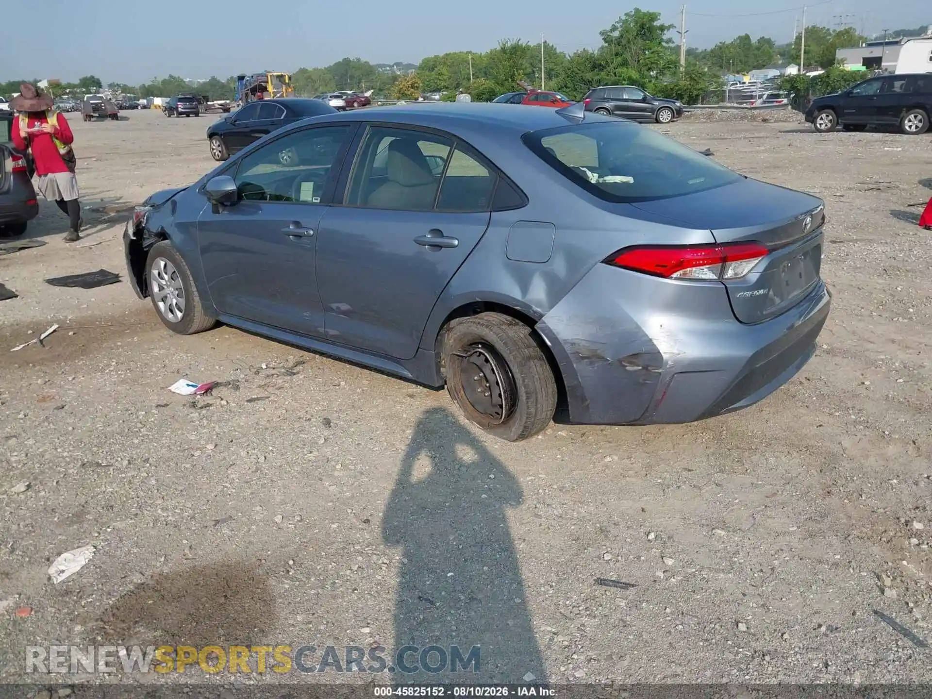 3 fotografías del automóvil dañado JTDEPMAEXN3009197 TOYOTA COROLLA 2022