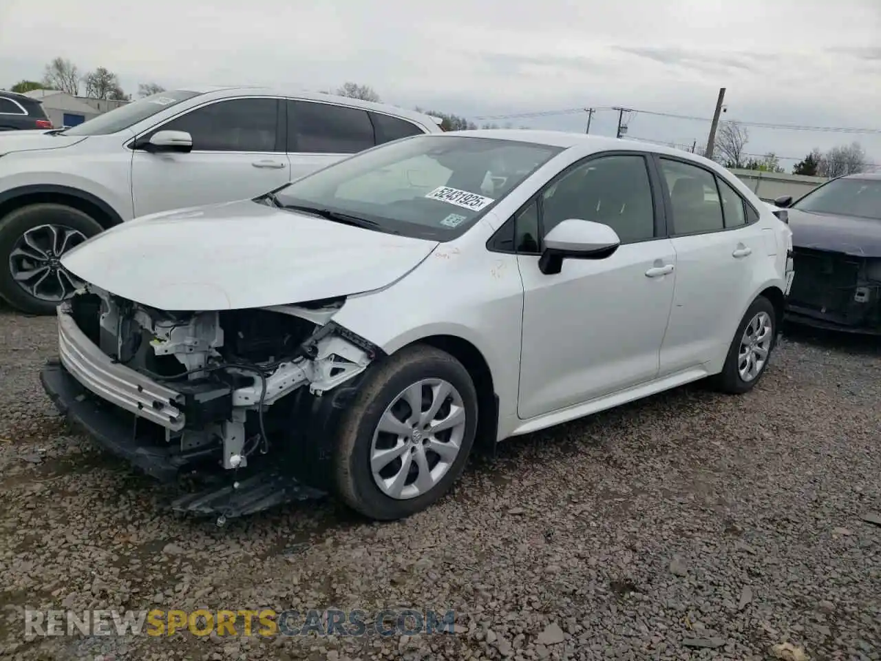 1 Photograph of a damaged car JTDEPMAEXN3009393 TOYOTA COROLLA 2022