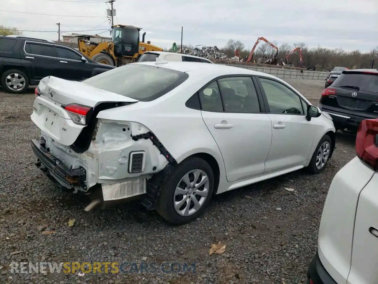 3 Photograph of a damaged car JTDEPMAEXN3009393 TOYOTA COROLLA 2022