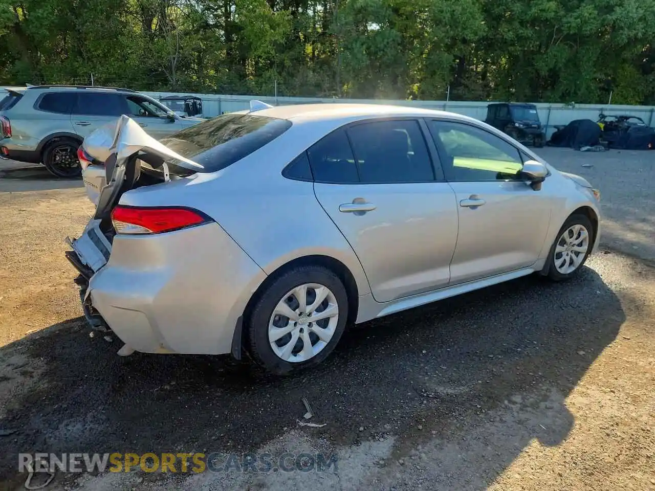 3 fotografías del automóvil dañado JTDEPMAEXN3012407 TOYOTA COROLLA 2022