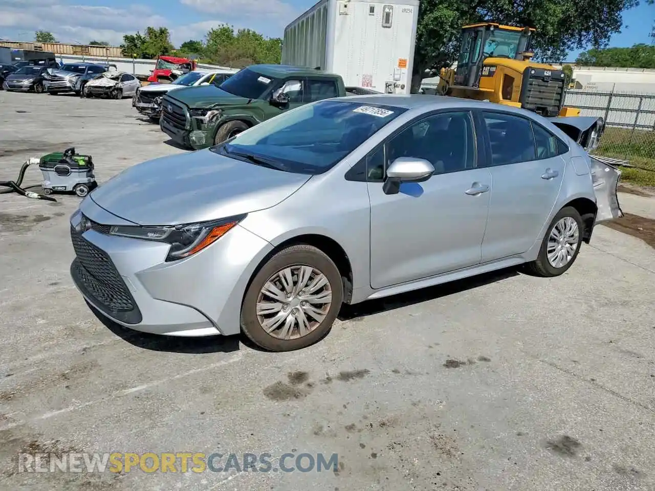 1 Photograph of a damaged car JTDEPMAEXN3013721 TOYOTA COROLLA 2022