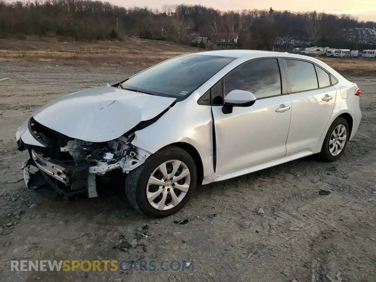 1 Photograph of a damaged car JTDEPMAEXN3014917 TOYOTA COROLLA 2022