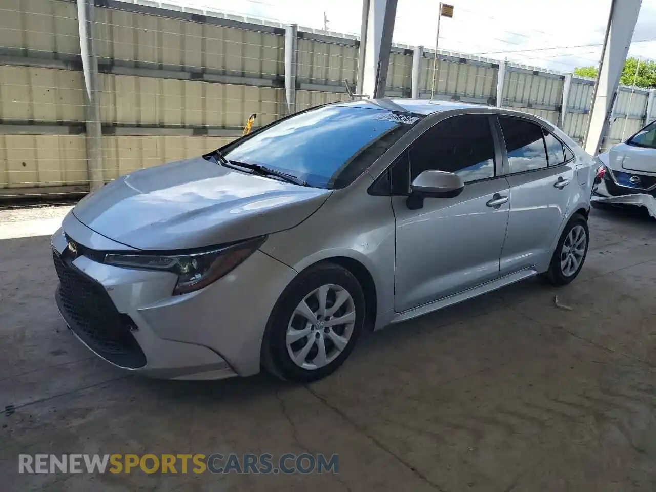 1 Фотография поврежденного автомобиля JTDEPMAEXN3015128 TOYOTA COROLLA 2022