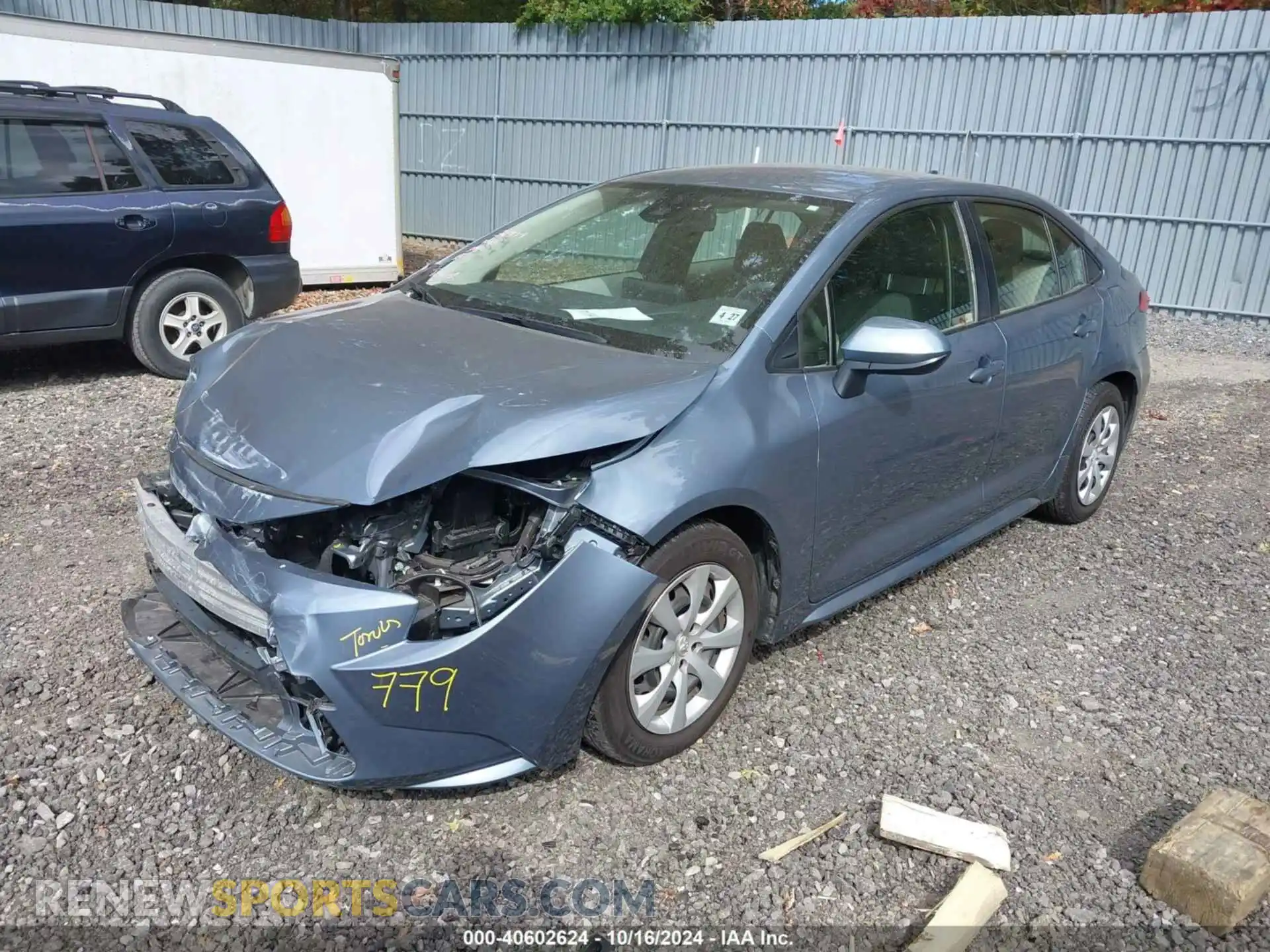 2 Photograph of a damaged car JTDEPMAEXN3016375 TOYOTA COROLLA 2022