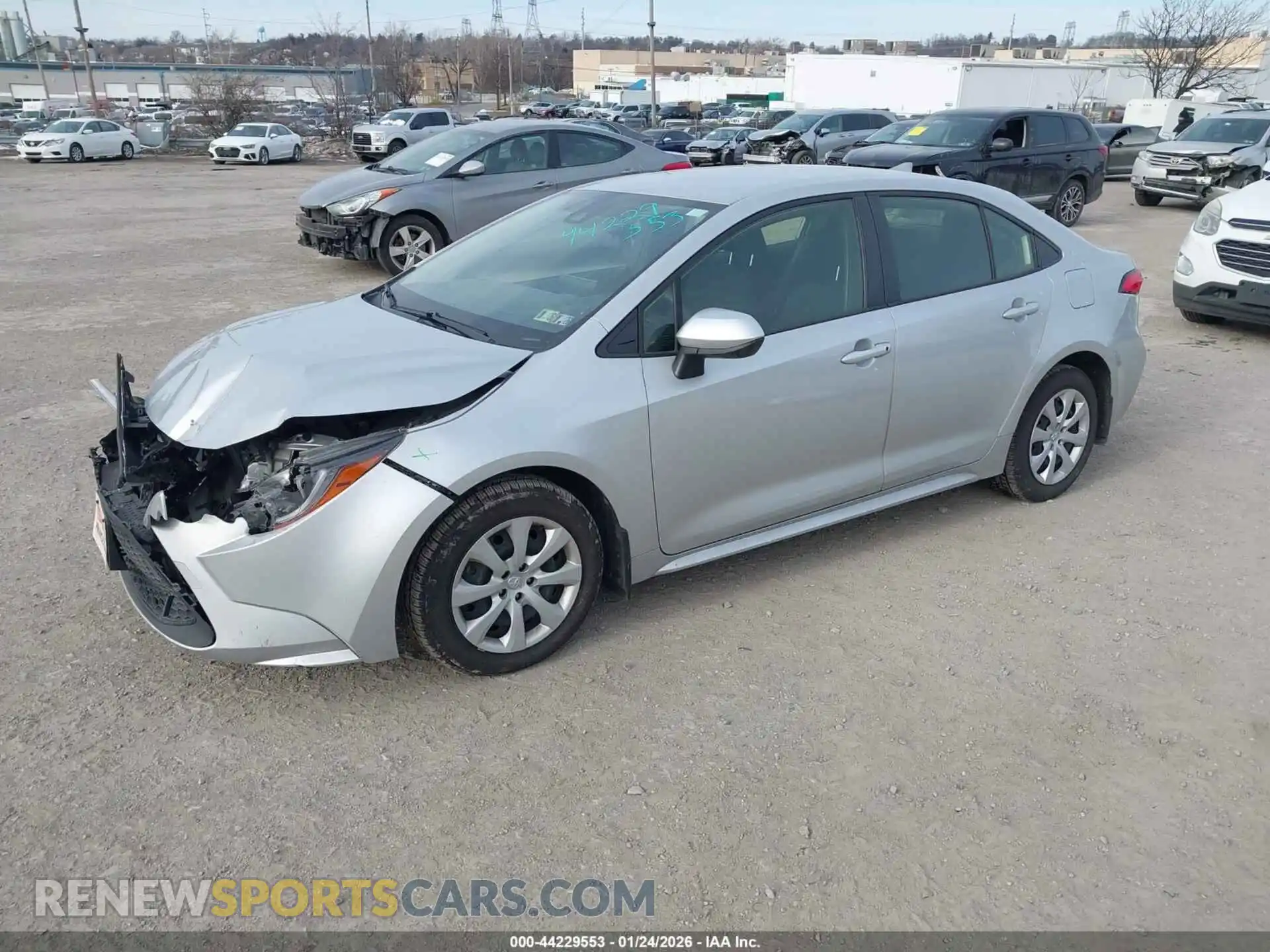 2 Photograph of a damaged car JTDEPMAEXN3016389 TOYOTA COROLLA 2022