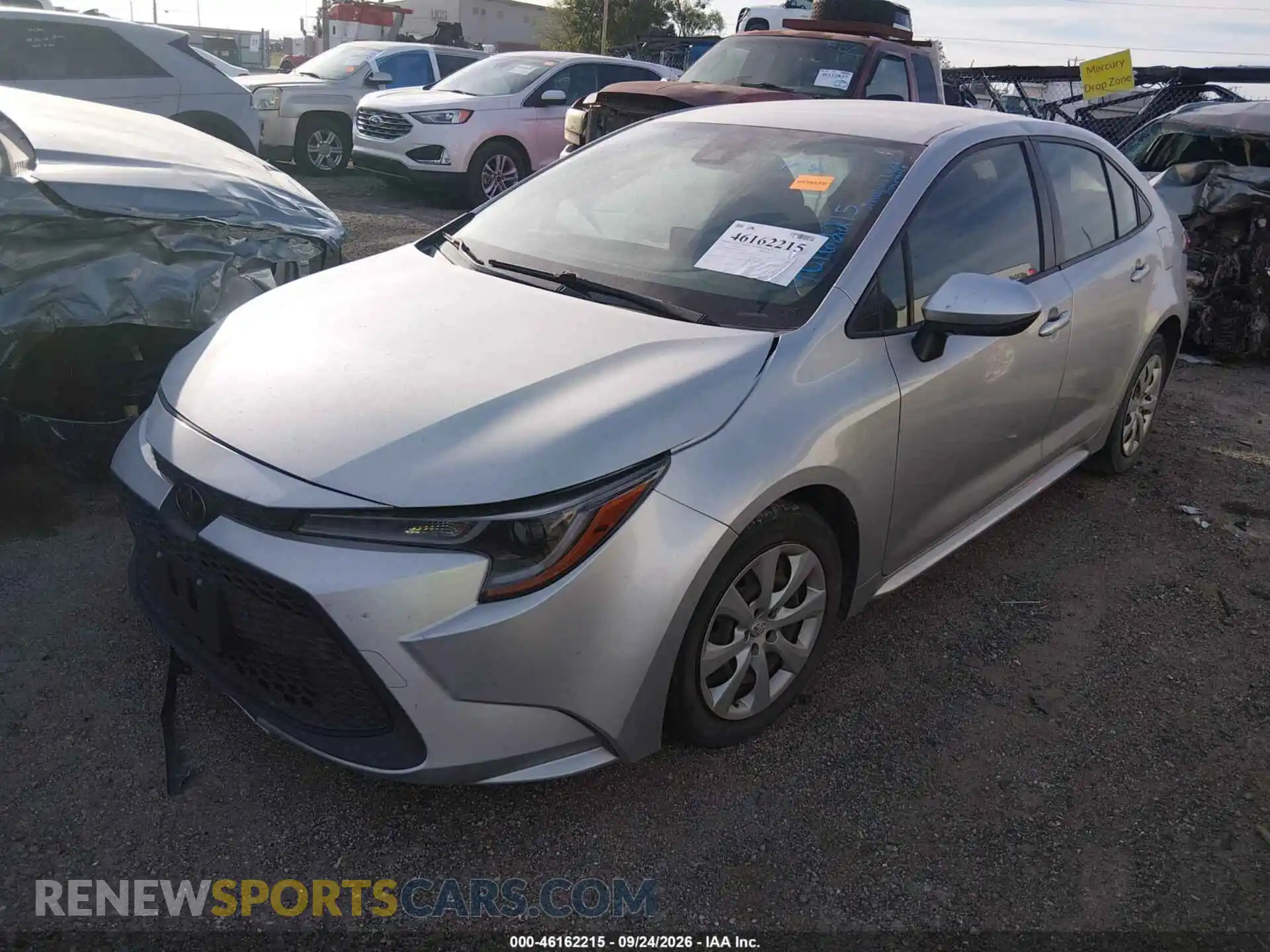 2 Photograph of a damaged car JTDEPMAEXN3017073 TOYOTA COROLLA 2022