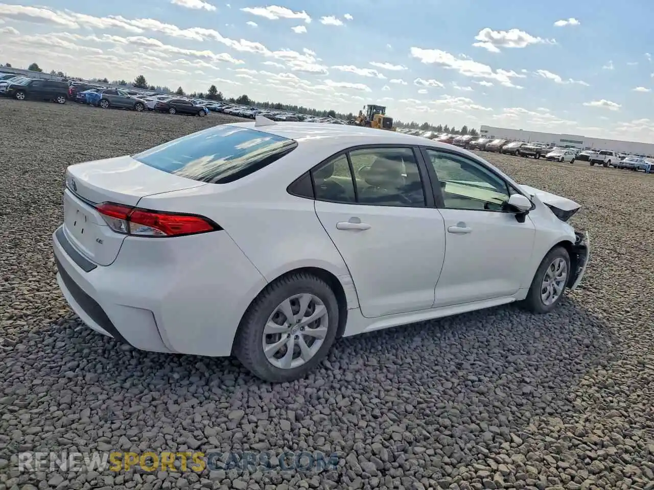 3 fotografías del automóvil dañado JTDEPMAEXN3018952 TOYOTA COROLLA 2022