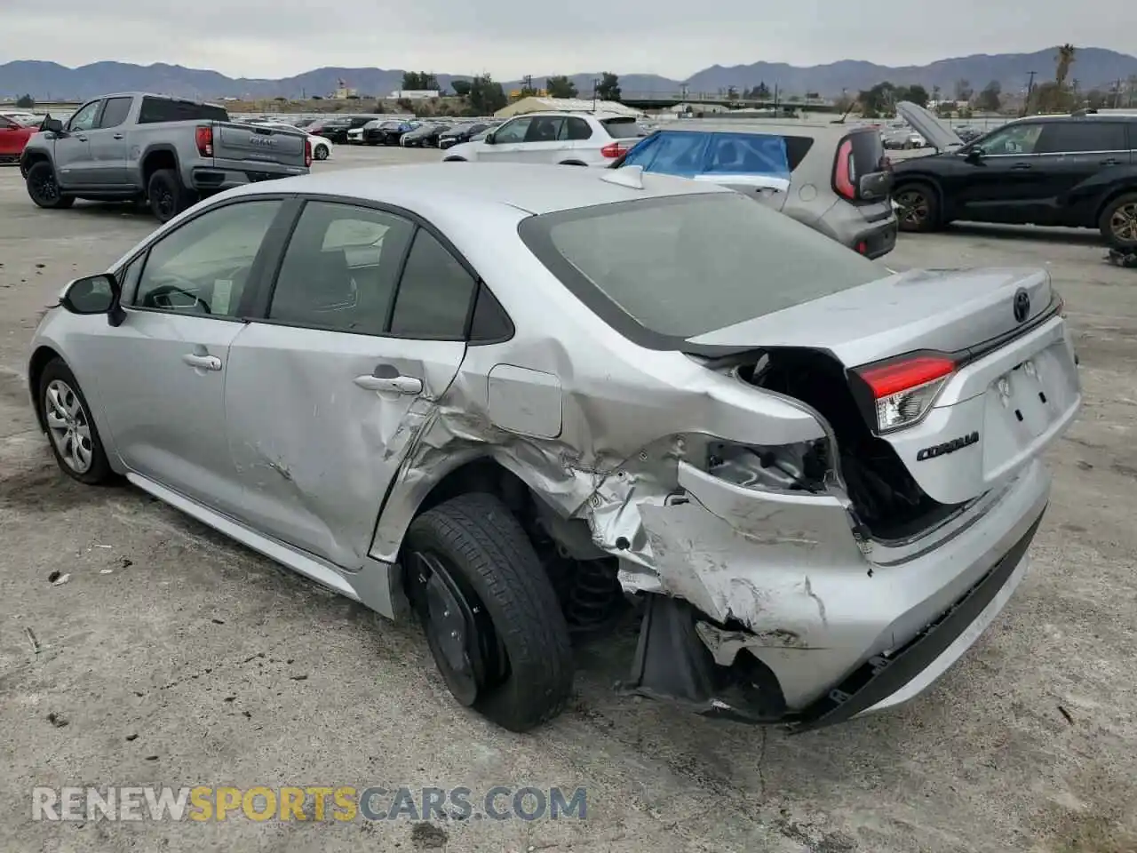 2 Photograph of a damaged car JTDEPMAEXN3023407 TOYOTA COROLLA 2022