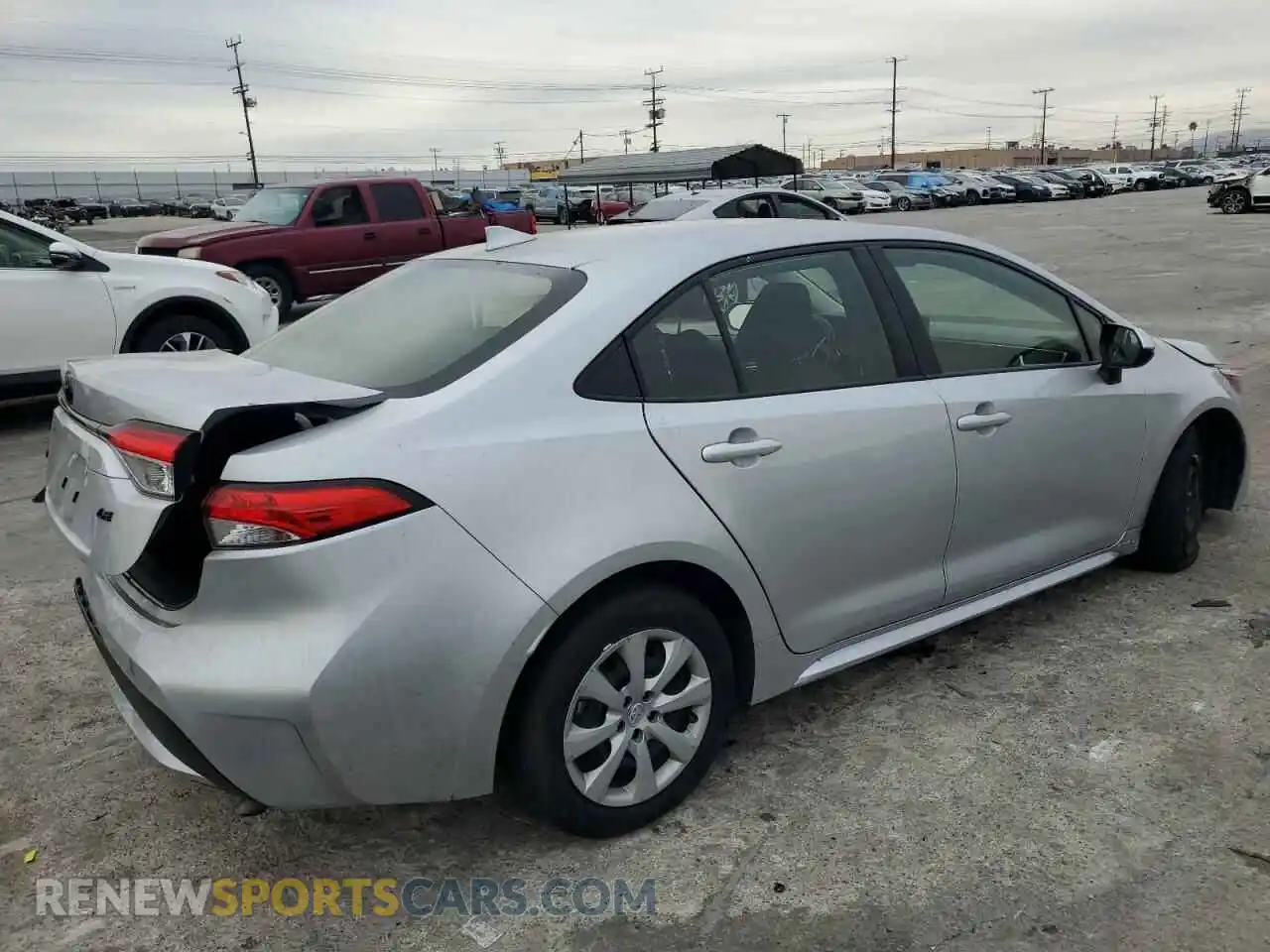 3 Photograph of a damaged car JTDEPMAEXN3023407 TOYOTA COROLLA 2022