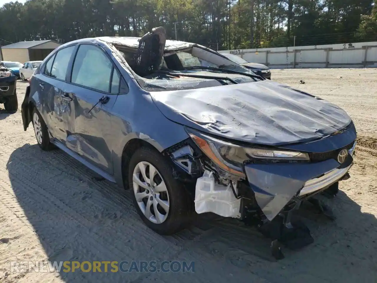 1 Photograph of a damaged car JTDEPMAEXN3024959 TOYOTA COROLLA 2022