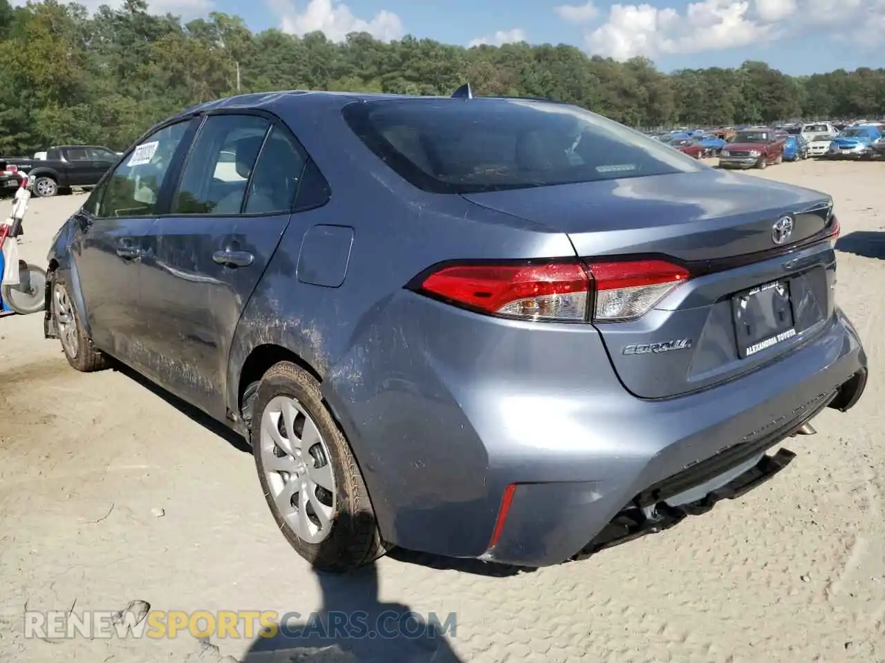 3 Photograph of a damaged car JTDEPMAEXN3024959 TOYOTA COROLLA 2022