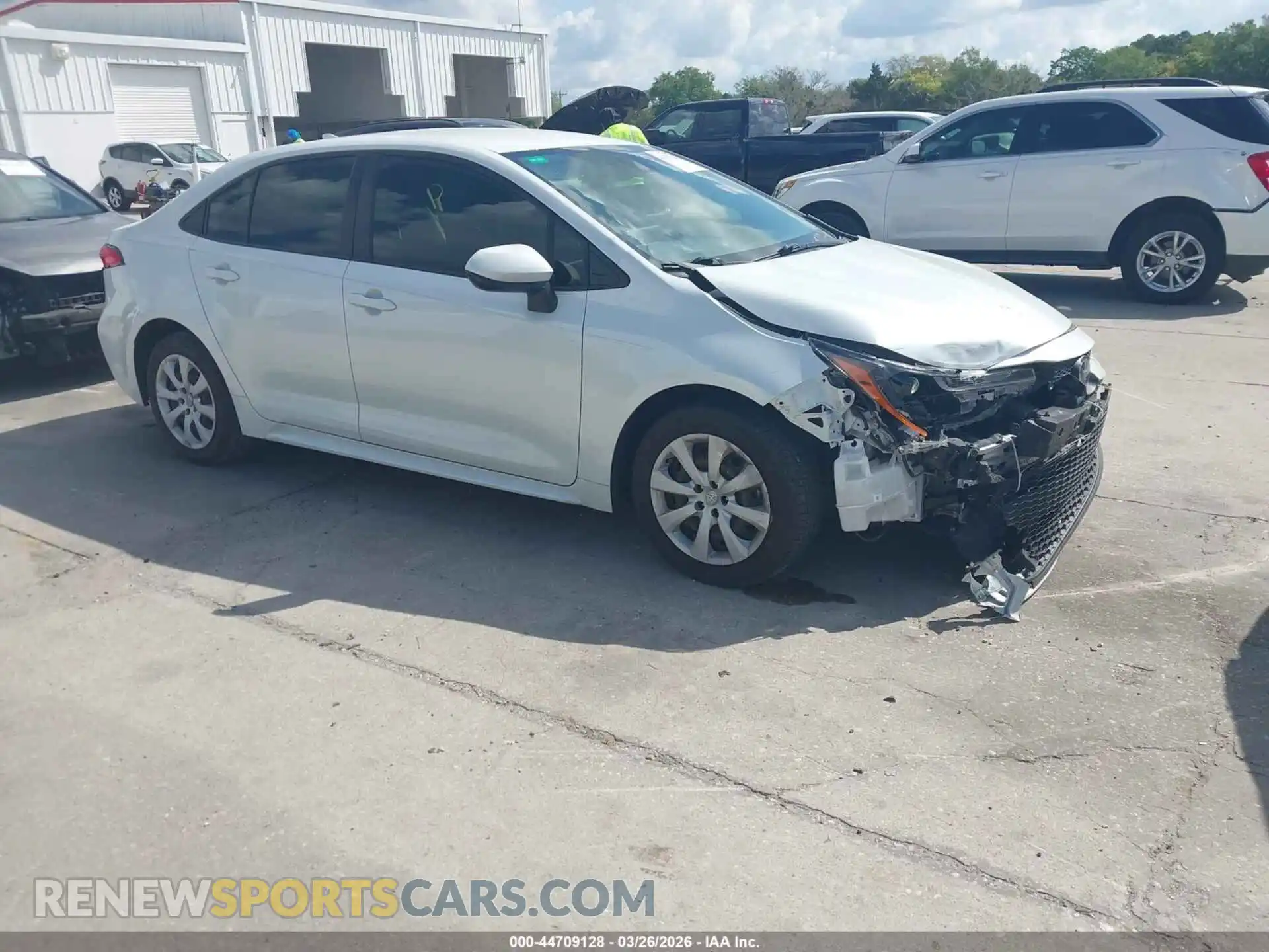 1 Photograph of a damaged car JTDEPMAEXN3026324 TOYOTA COROLLA 2022