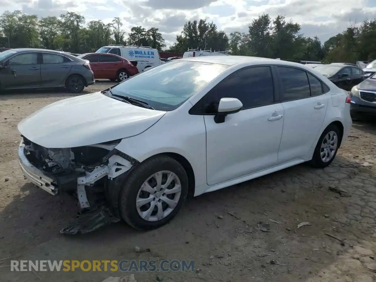 1 Photograph of a damaged car JTDEPMAEXN3029482 TOYOTA COROLLA 2022