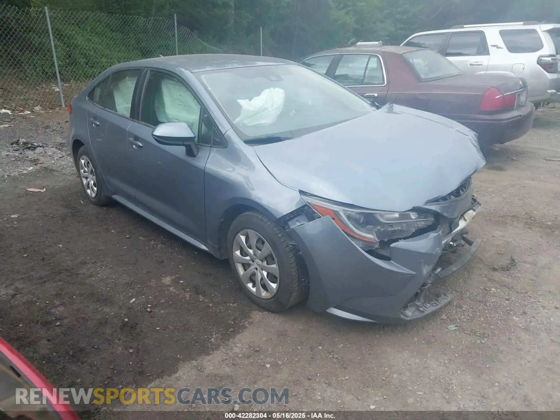 1 Photograph of a damaged car JTDEPMAEXNJ191267 TOYOTA COROLLA 2022