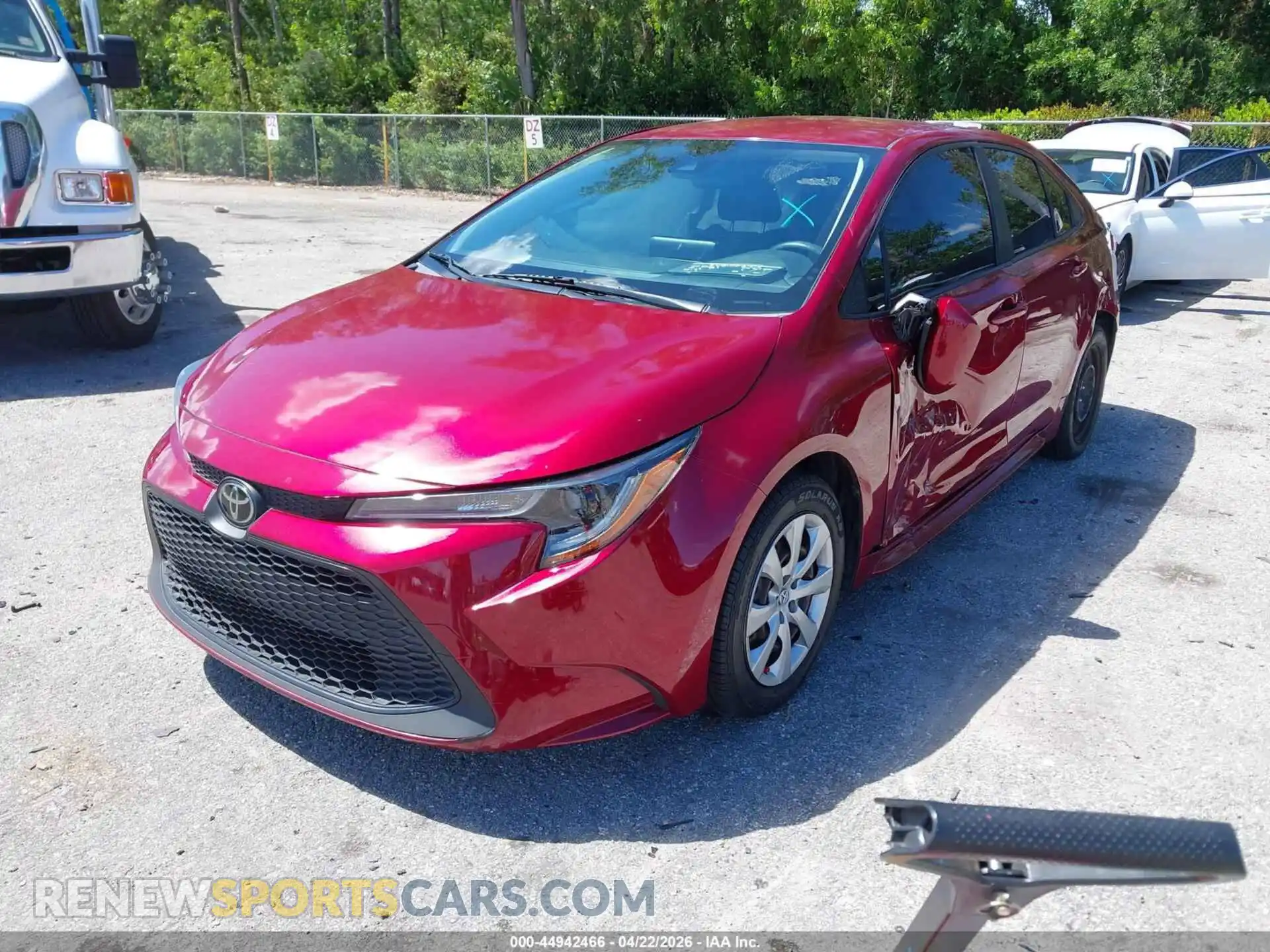 2 Photograph of a damaged car JTDEPMAEXNJ191978 TOYOTA COROLLA 2022