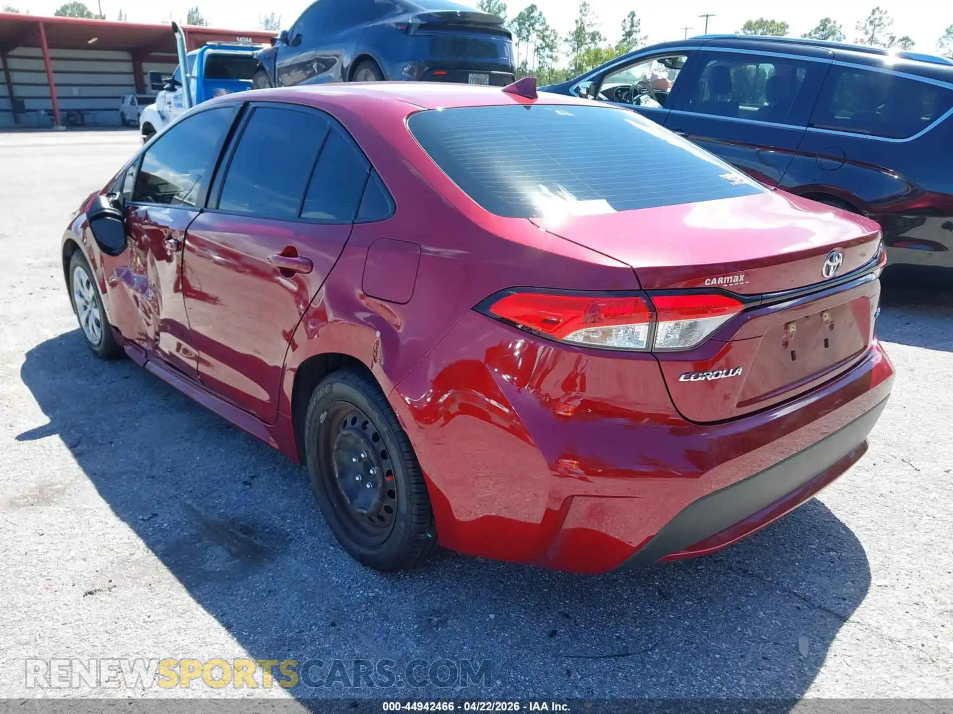 3 Photograph of a damaged car JTDEPMAEXNJ191978 TOYOTA COROLLA 2022