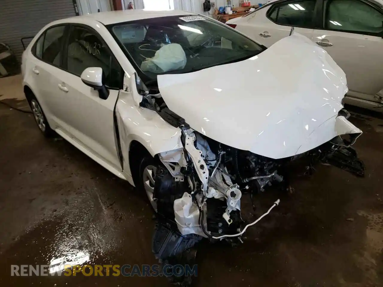 1 Photograph of a damaged car JTDEPMAEXNJ193150 TOYOTA COROLLA 2022