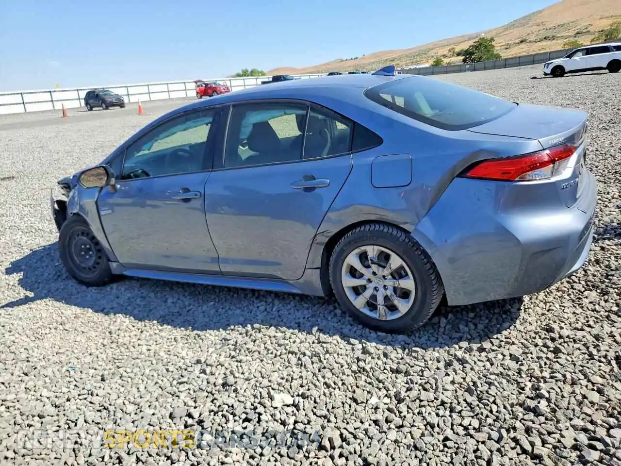 2 Photograph of a damaged car JTDEPMAEXNJ193701 TOYOTA COROLLA 2022