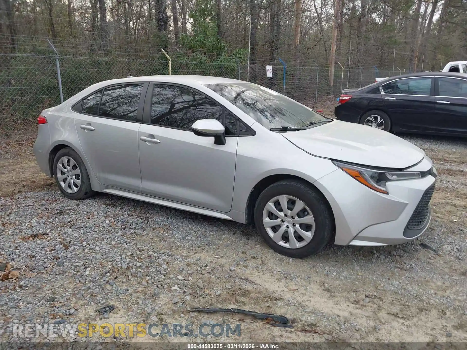 1 Photograph of a damaged car JTDEPMAEXNJ195576 TOYOTA COROLLA 2022
