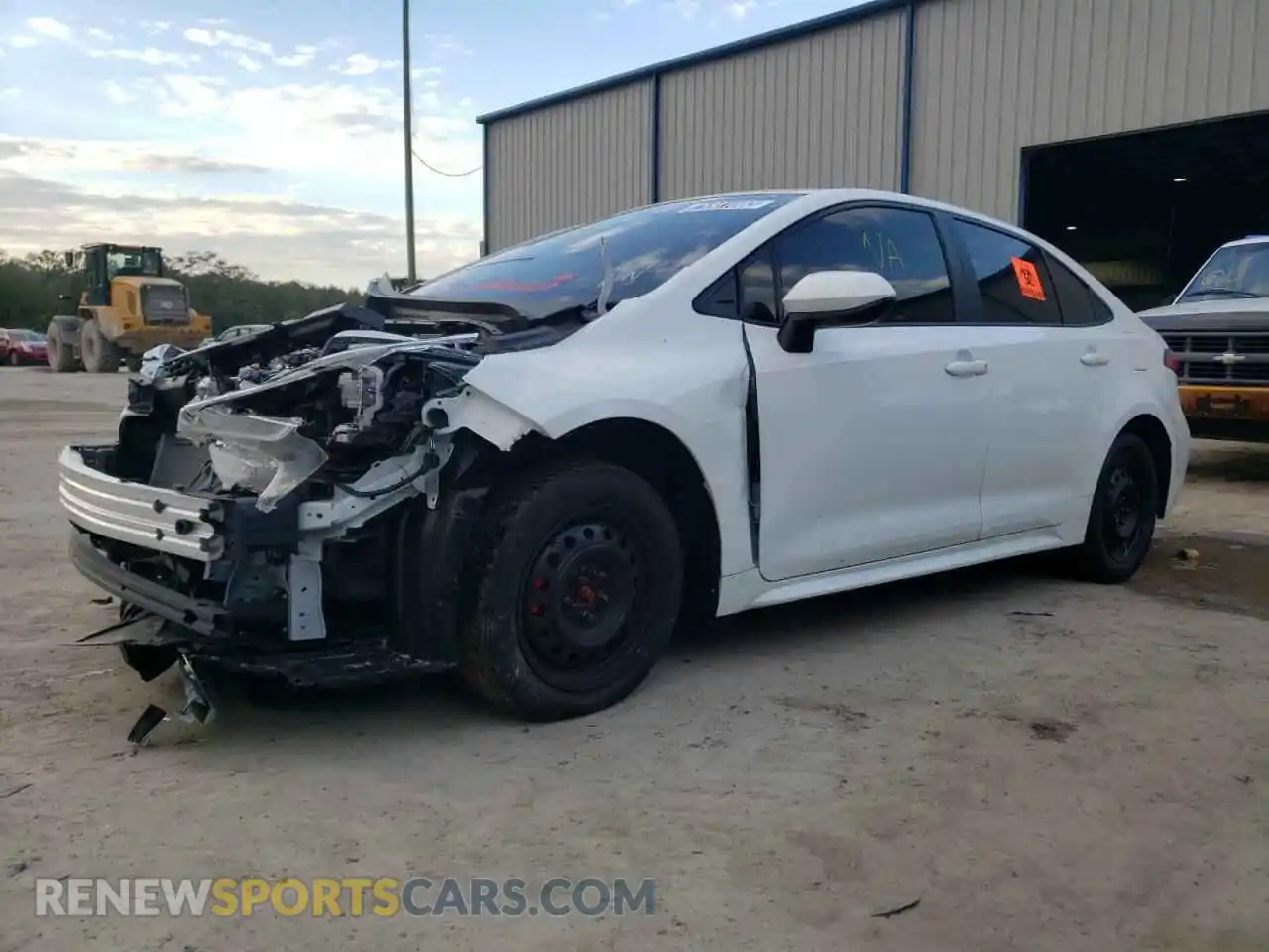 1 Photograph of a damaged car JTDEPMAEXNJ195772 TOYOTA COROLLA 2022
