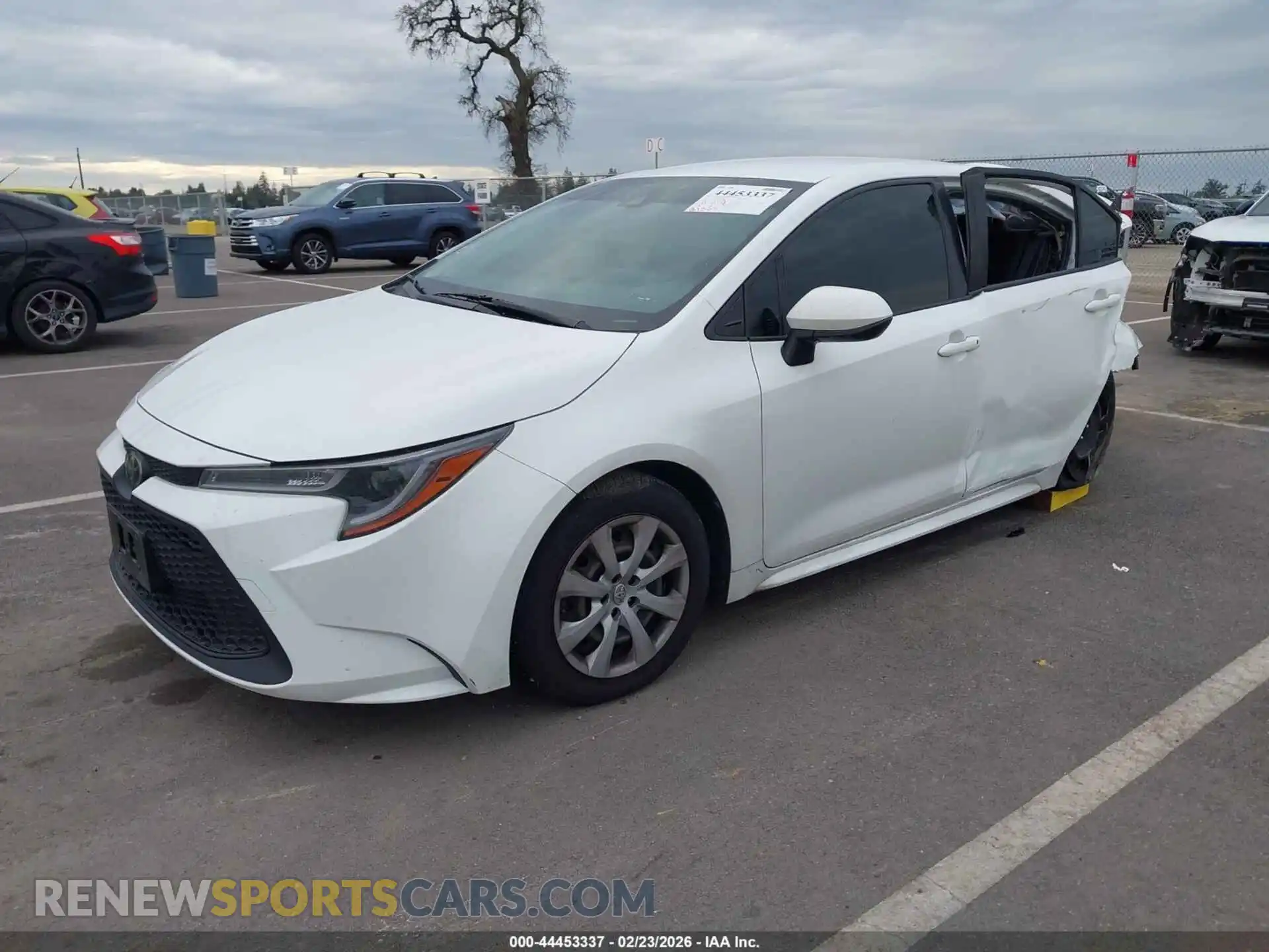 2 Photograph of a damaged car JTDEPMAEXNJ195819 TOYOTA COROLLA 2022