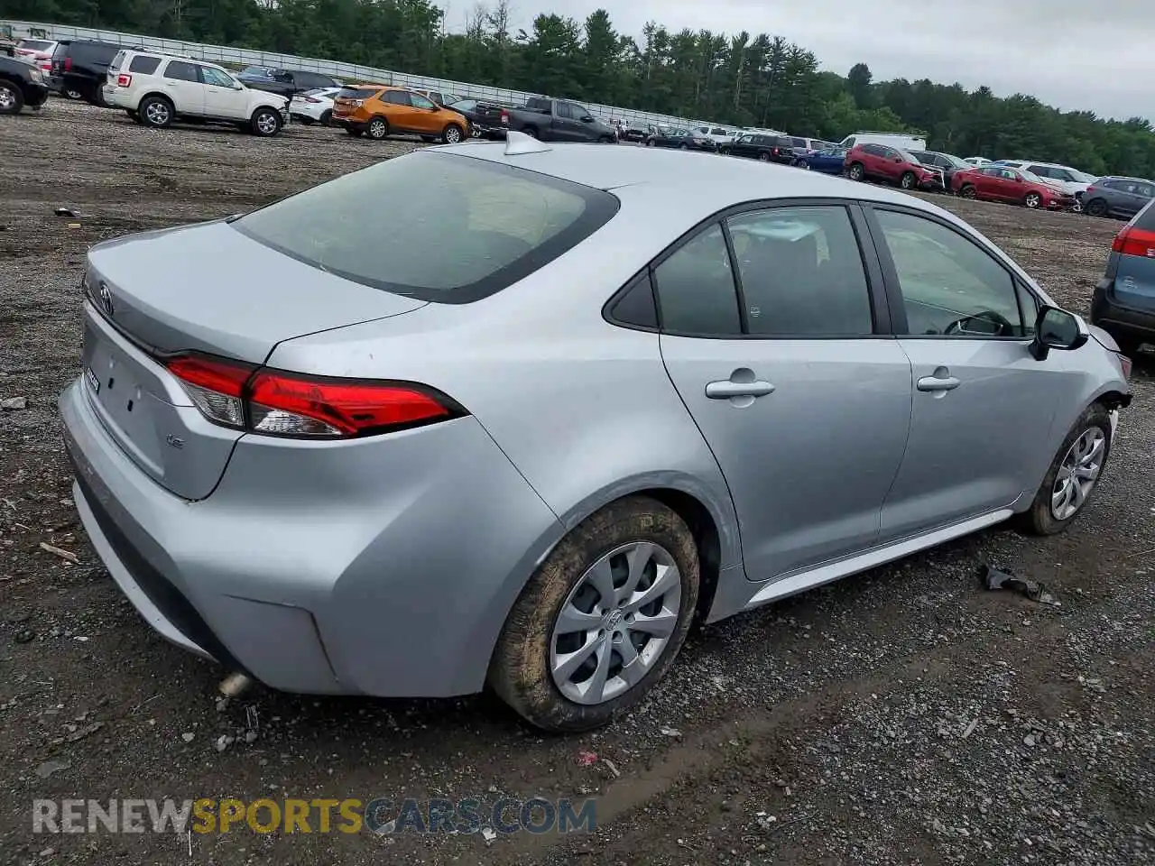 3 Photograph of a damaged car JTDEPMAEXNJ197716 TOYOTA COROLLA 2022