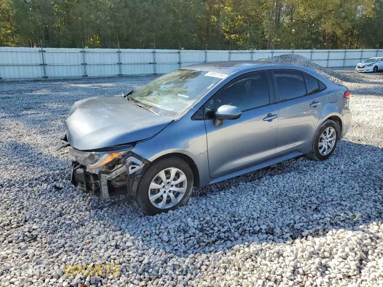 1 Photograph of a damaged car JTDEPMAEXNJ197909 TOYOTA COROLLA 2022