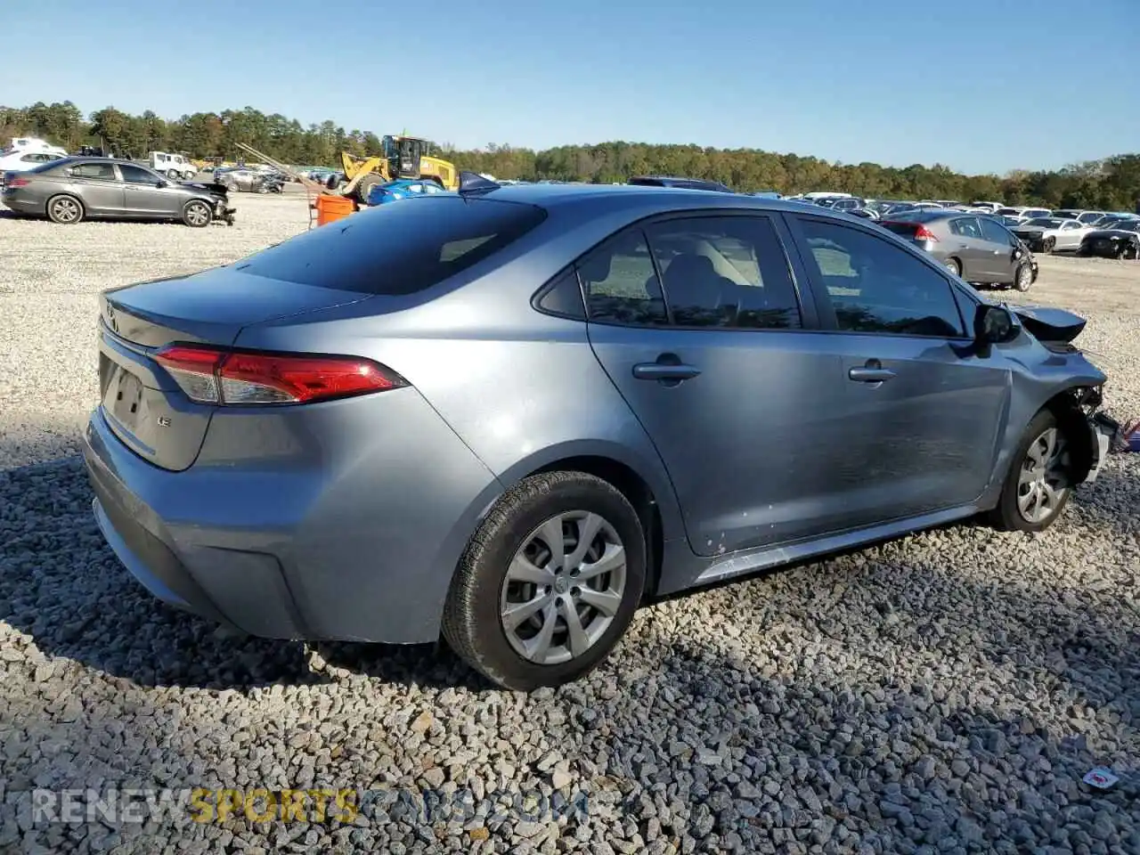 3 Photograph of a damaged car JTDEPMAEXNJ197909 TOYOTA COROLLA 2022