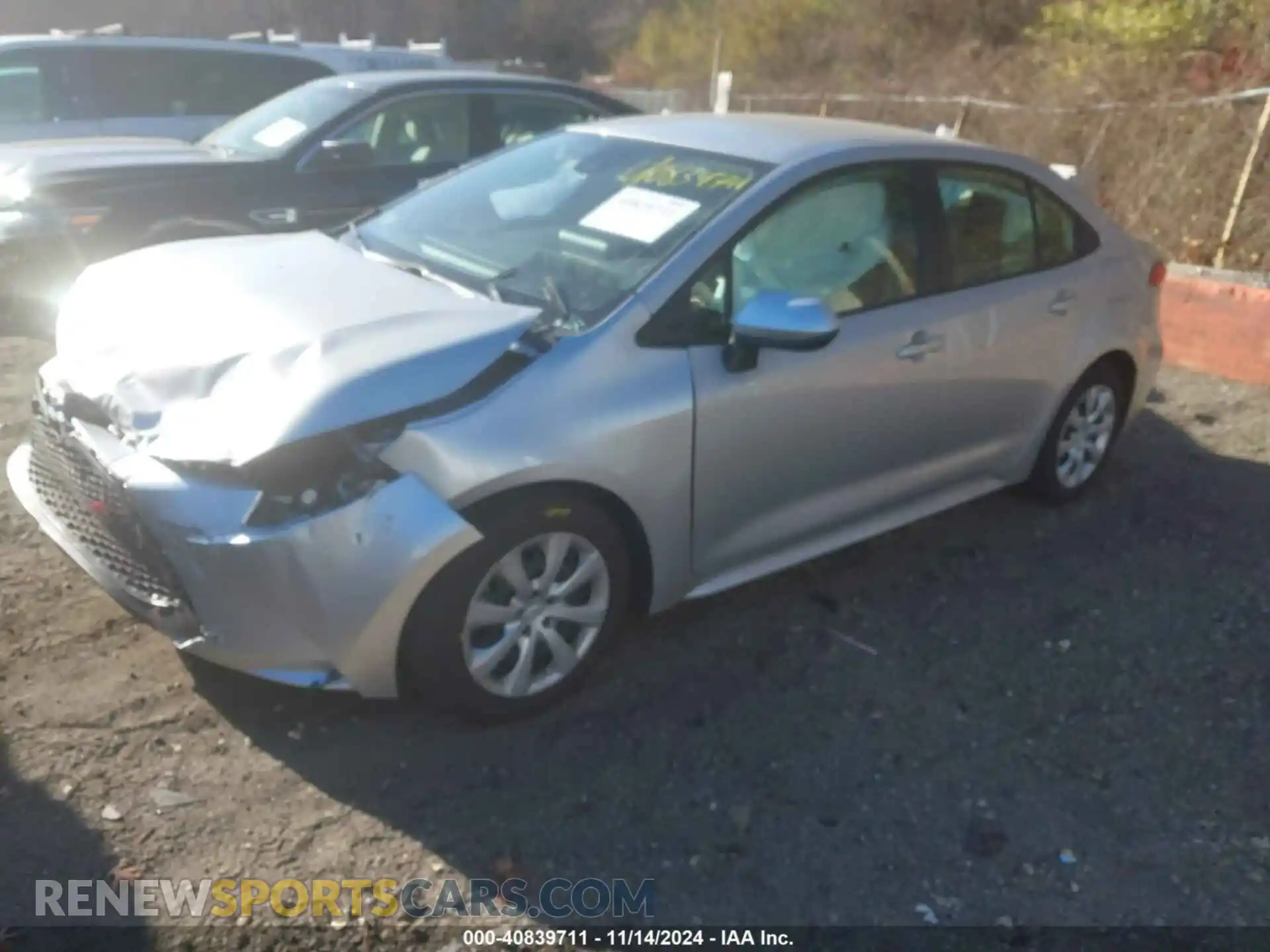 2 Photograph of a damaged car JTDEPMAEXNJ198817 TOYOTA COROLLA 2022