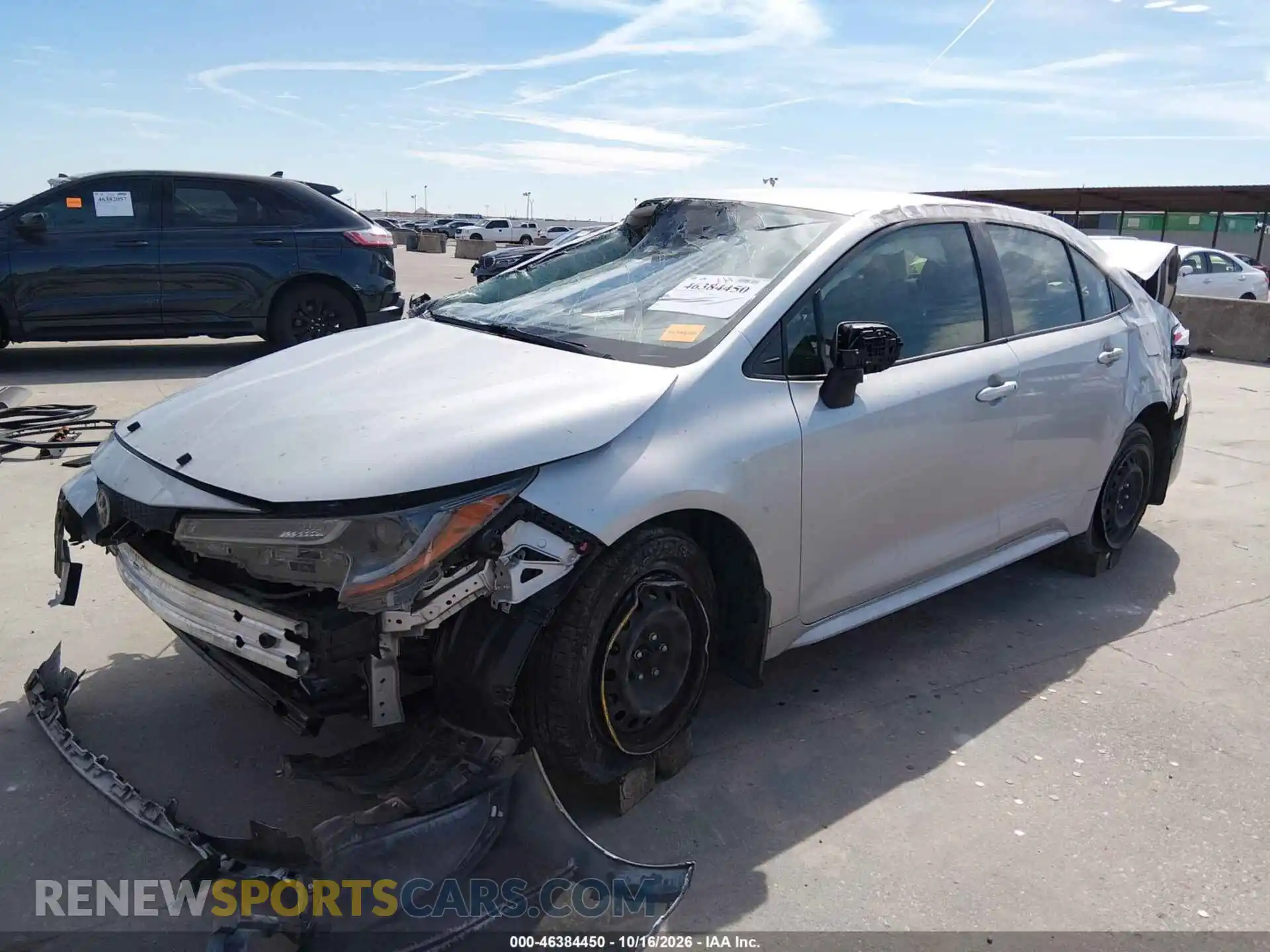 2 Photograph of a damaged car JTDEPMAEXNJ199479 TOYOTA COROLLA 2022