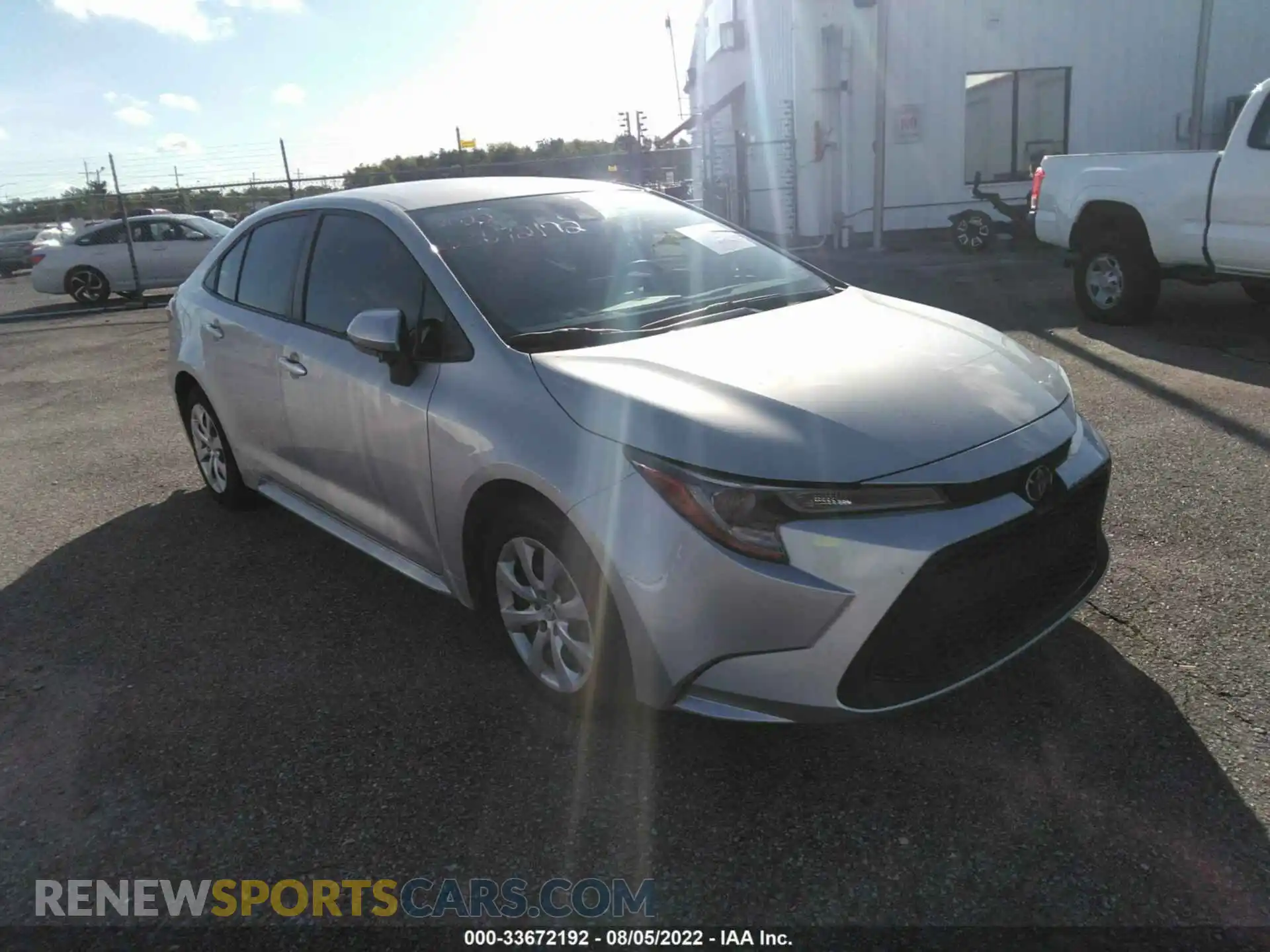 1 Photograph of a damaged car JTDEPMAEXNJ201621 TOYOTA COROLLA 2022