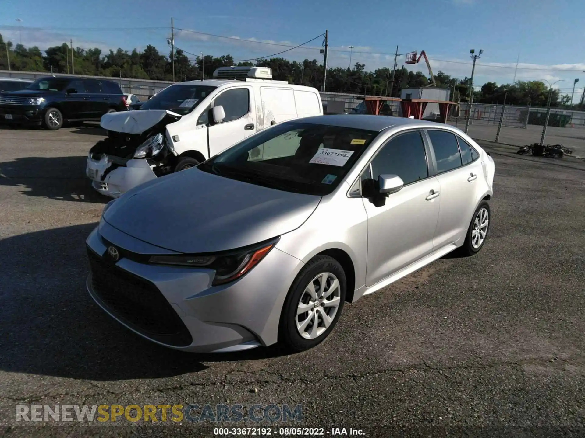 2 Photograph of a damaged car JTDEPMAEXNJ201621 TOYOTA COROLLA 2022