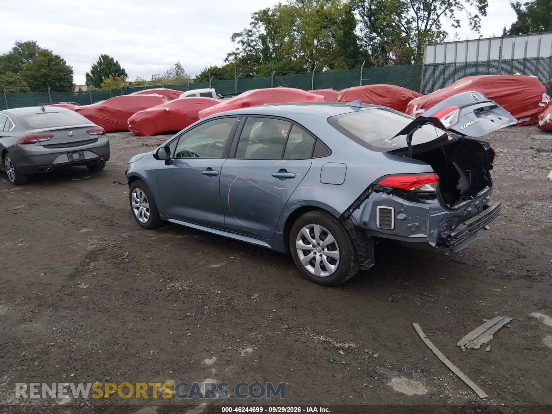 3 Photograph of a damaged car JTDEPMAEXNJ203451 TOYOTA COROLLA 2022