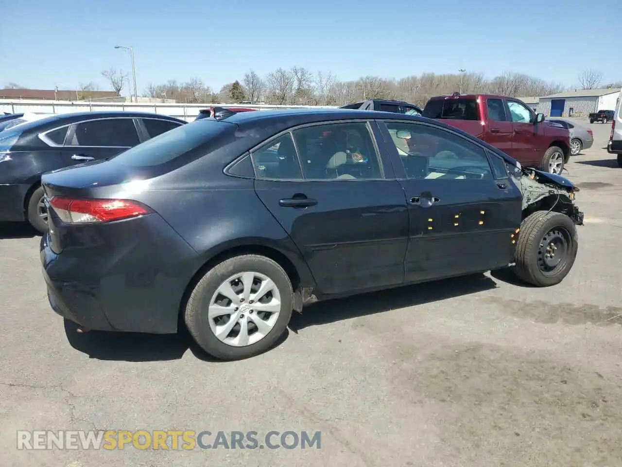 3 Photograph of a damaged car JTDEPMAEXNJ203885 TOYOTA COROLLA 2022