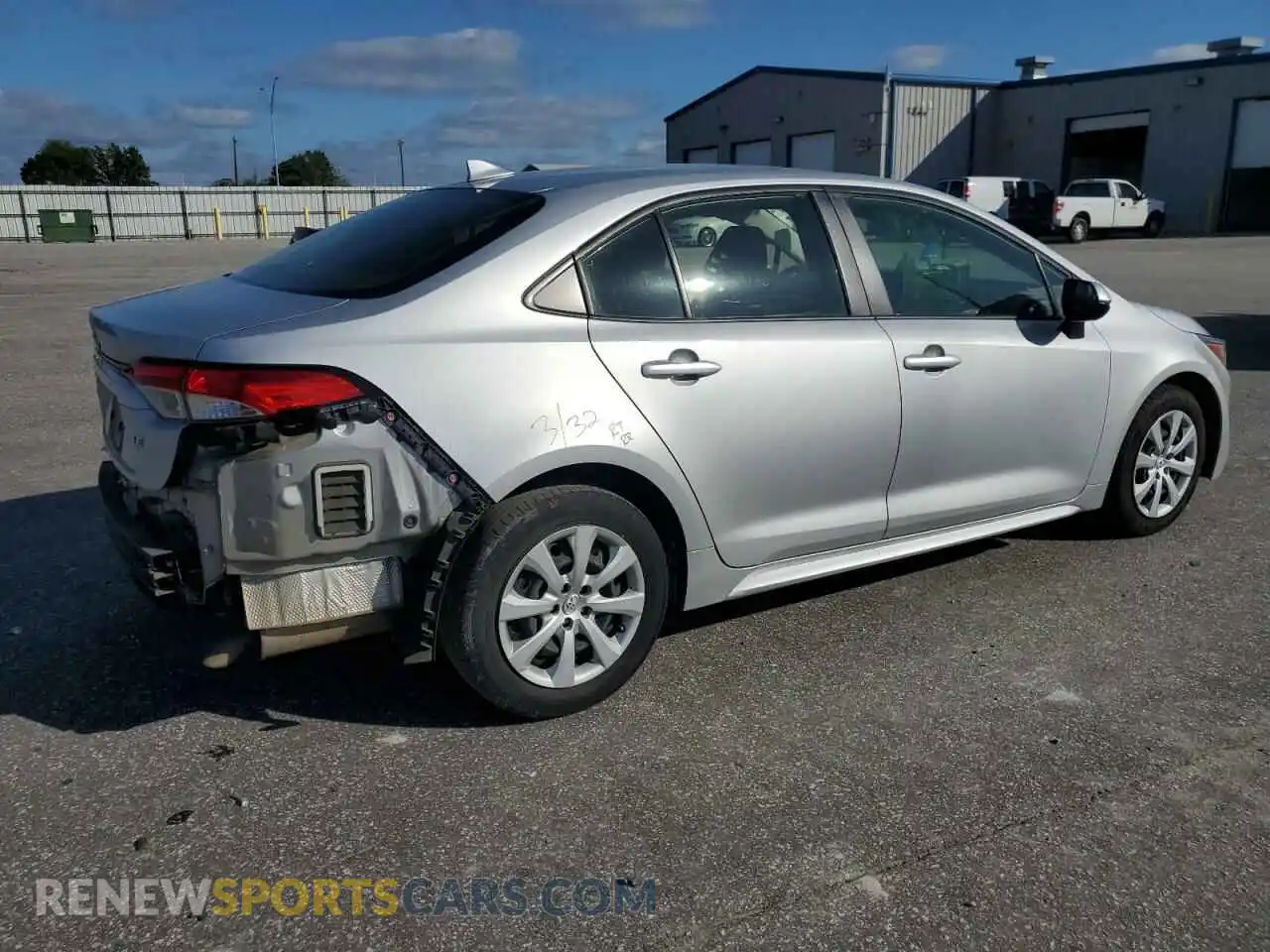 3 Photograph of a damaged car JTDEPMAEXNJ203983 TOYOTA COROLLA 2022