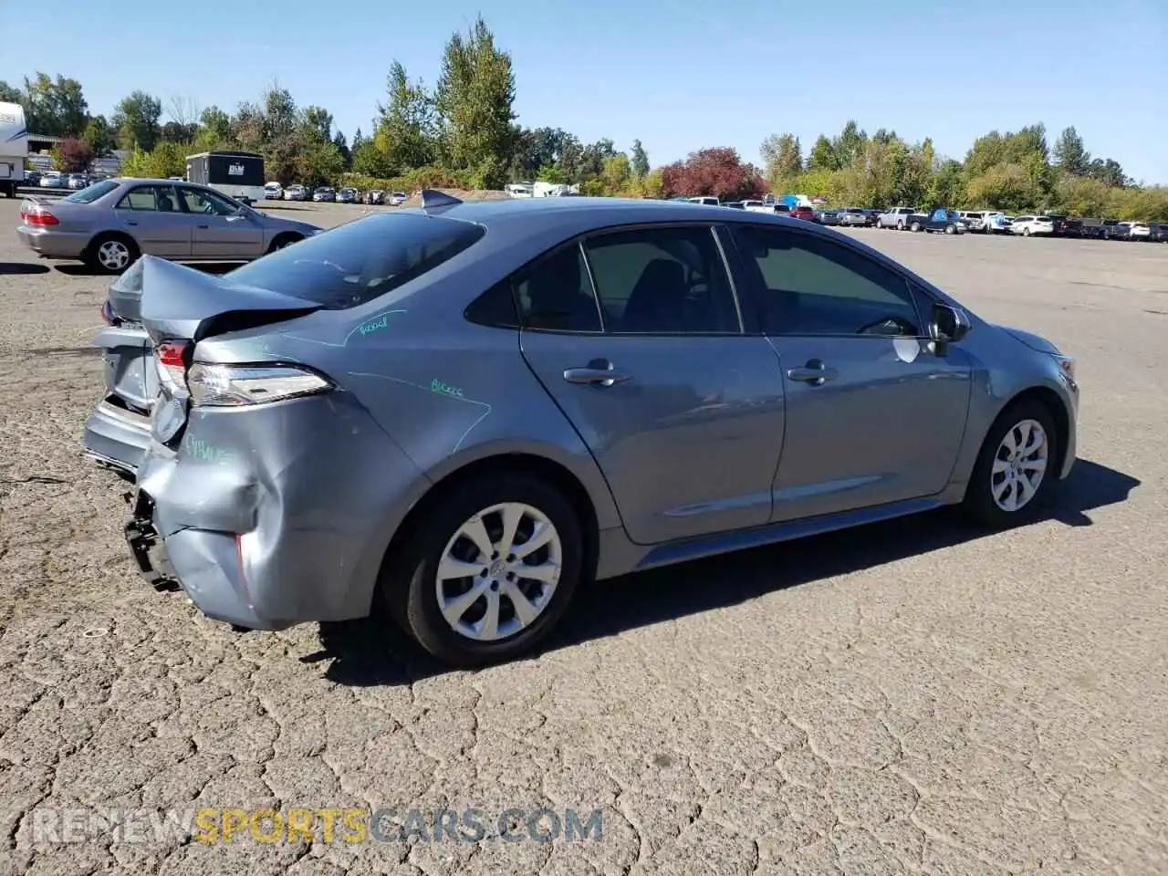 3 Photograph of a damaged car JTDEPMAEXNJ207094 TOYOTA COROLLA 2022