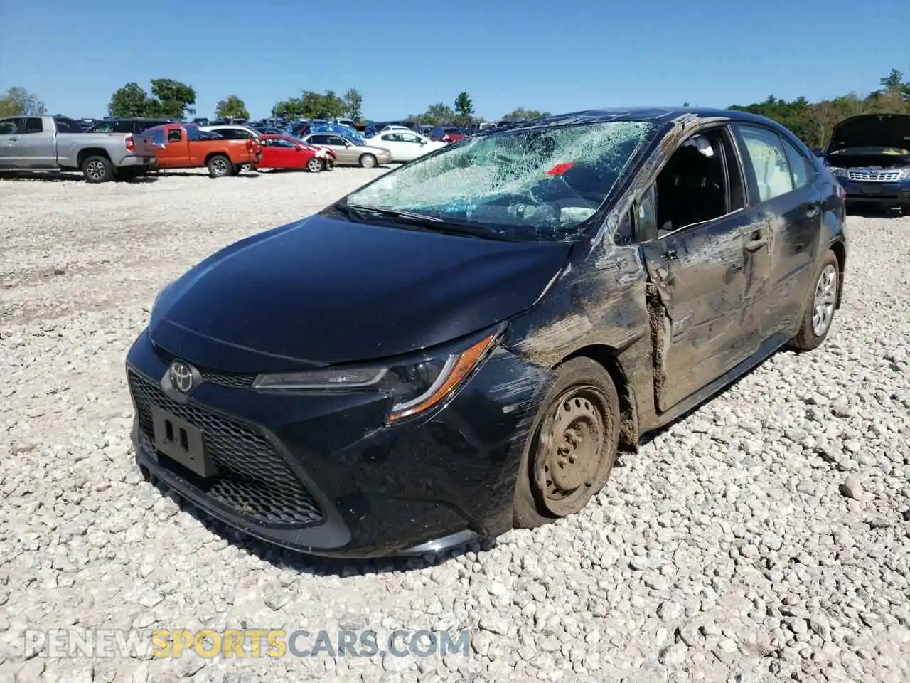 2 Photograph of a damaged car JTDEPMAEXNJ208309 TOYOTA COROLLA 2022