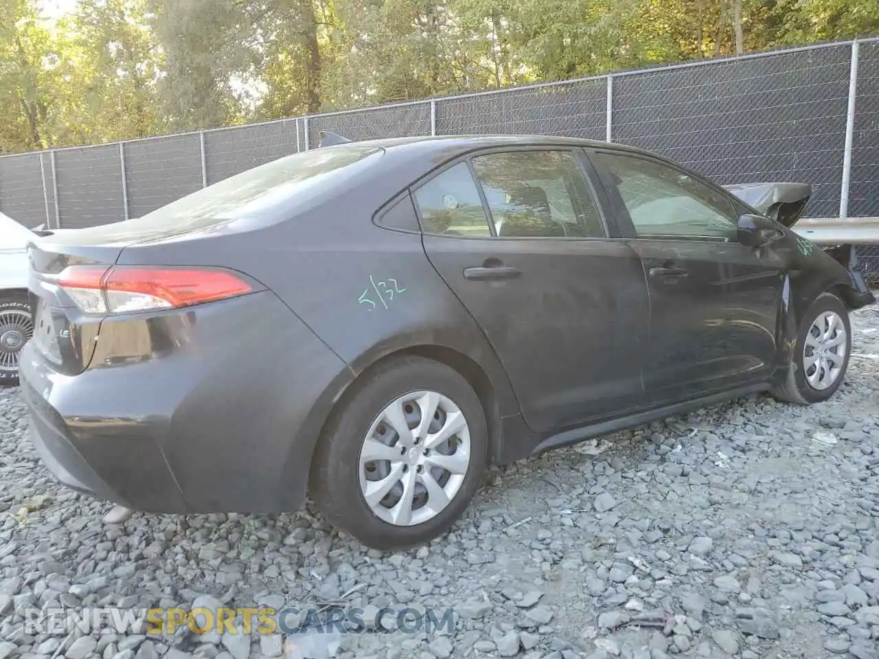 3 Photograph of a damaged car JTDEPMAEXNJ209833 TOYOTA COROLLA 2022