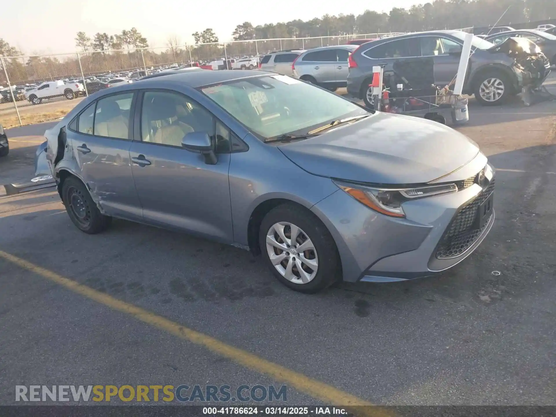 1 fotografías del automóvil dañado JTDEPMAEXNJ210142 TOYOTA COROLLA 2022