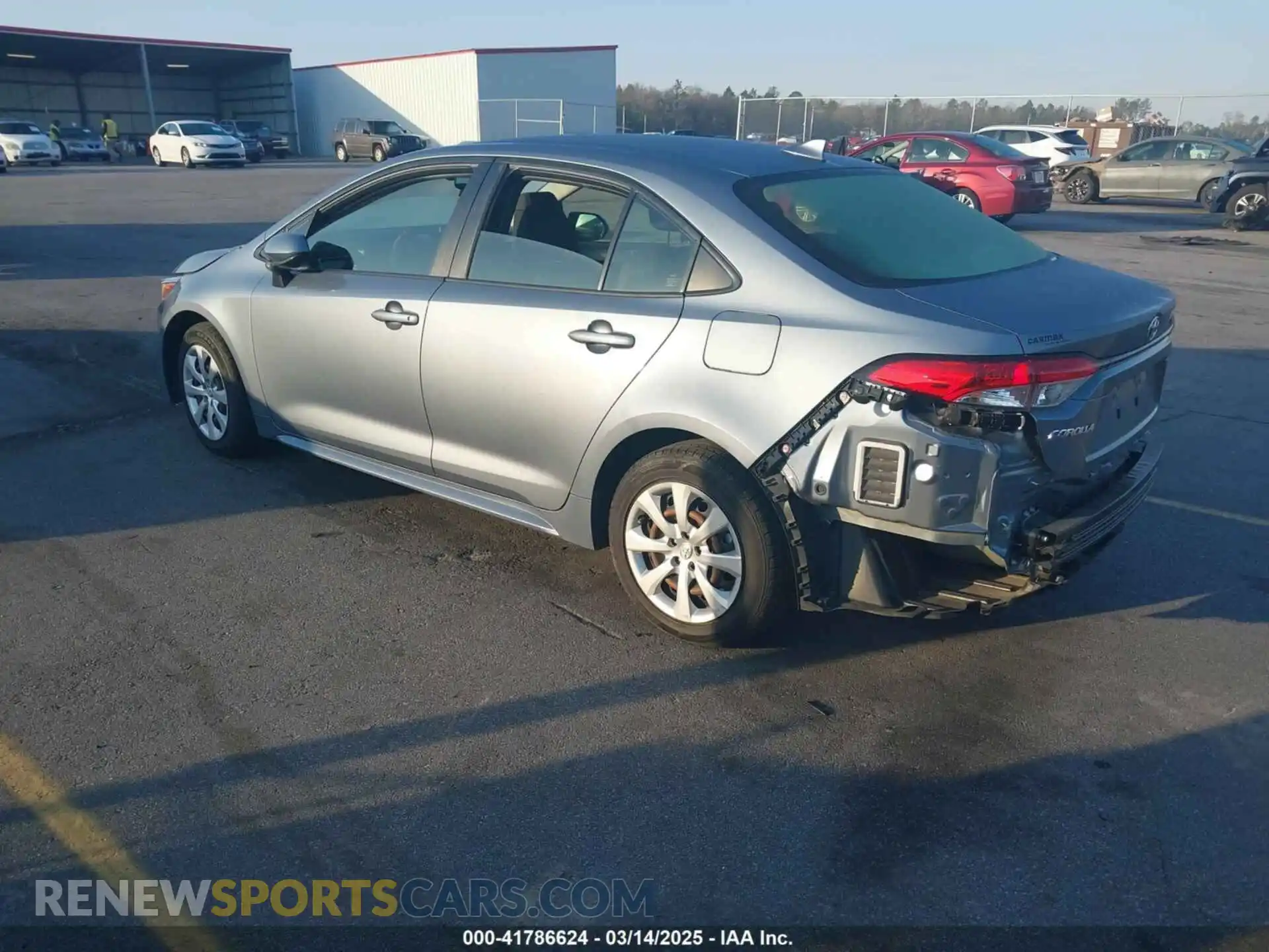 3 fotografías del automóvil dañado JTDEPMAEXNJ210142 TOYOTA COROLLA 2022