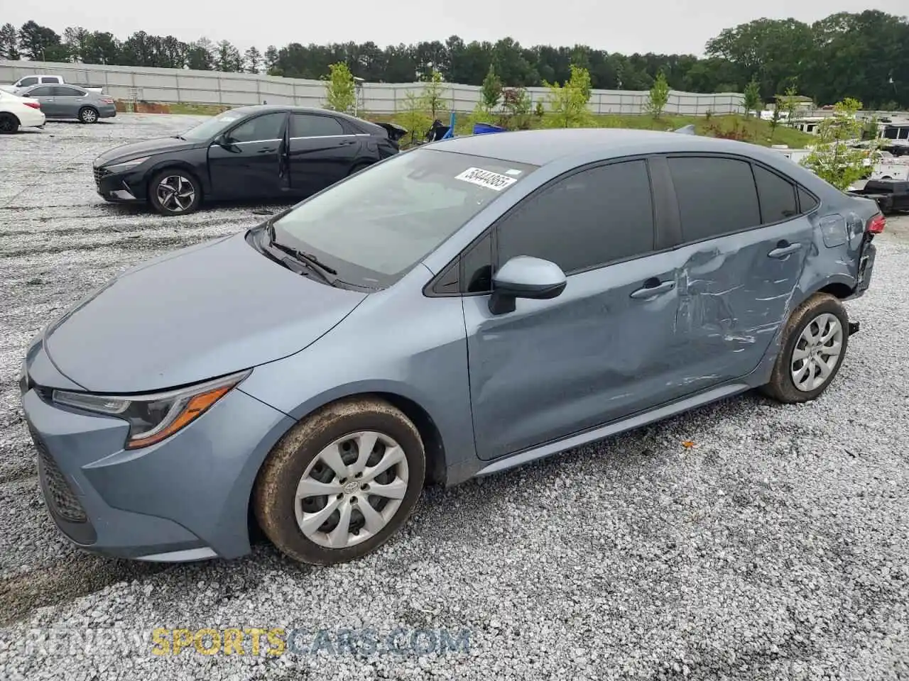 1 Photograph of a damaged car JTDEPMAEXNJ210688 TOYOTA COROLLA 2022