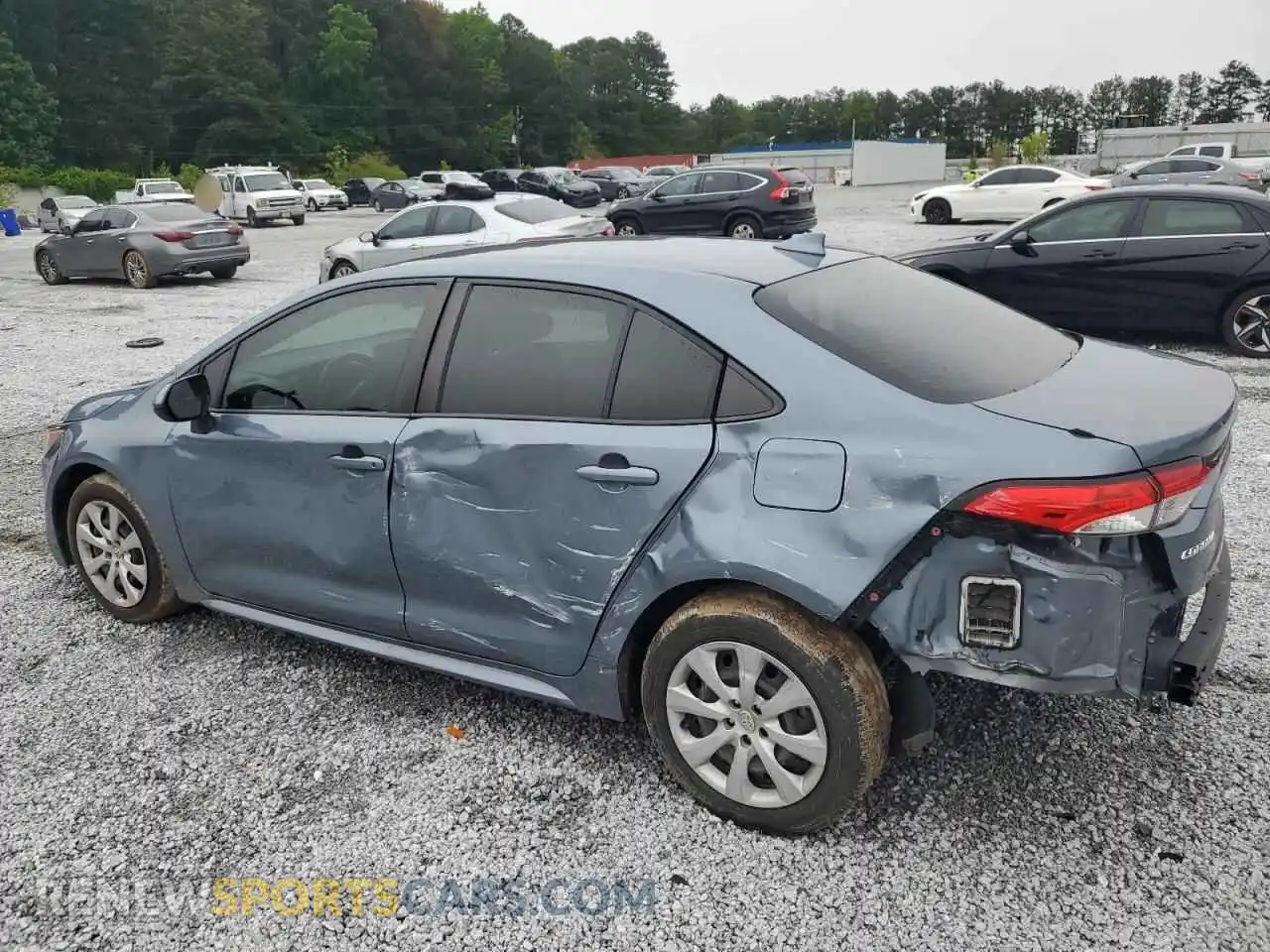 2 Photograph of a damaged car JTDEPMAEXNJ210688 TOYOTA COROLLA 2022