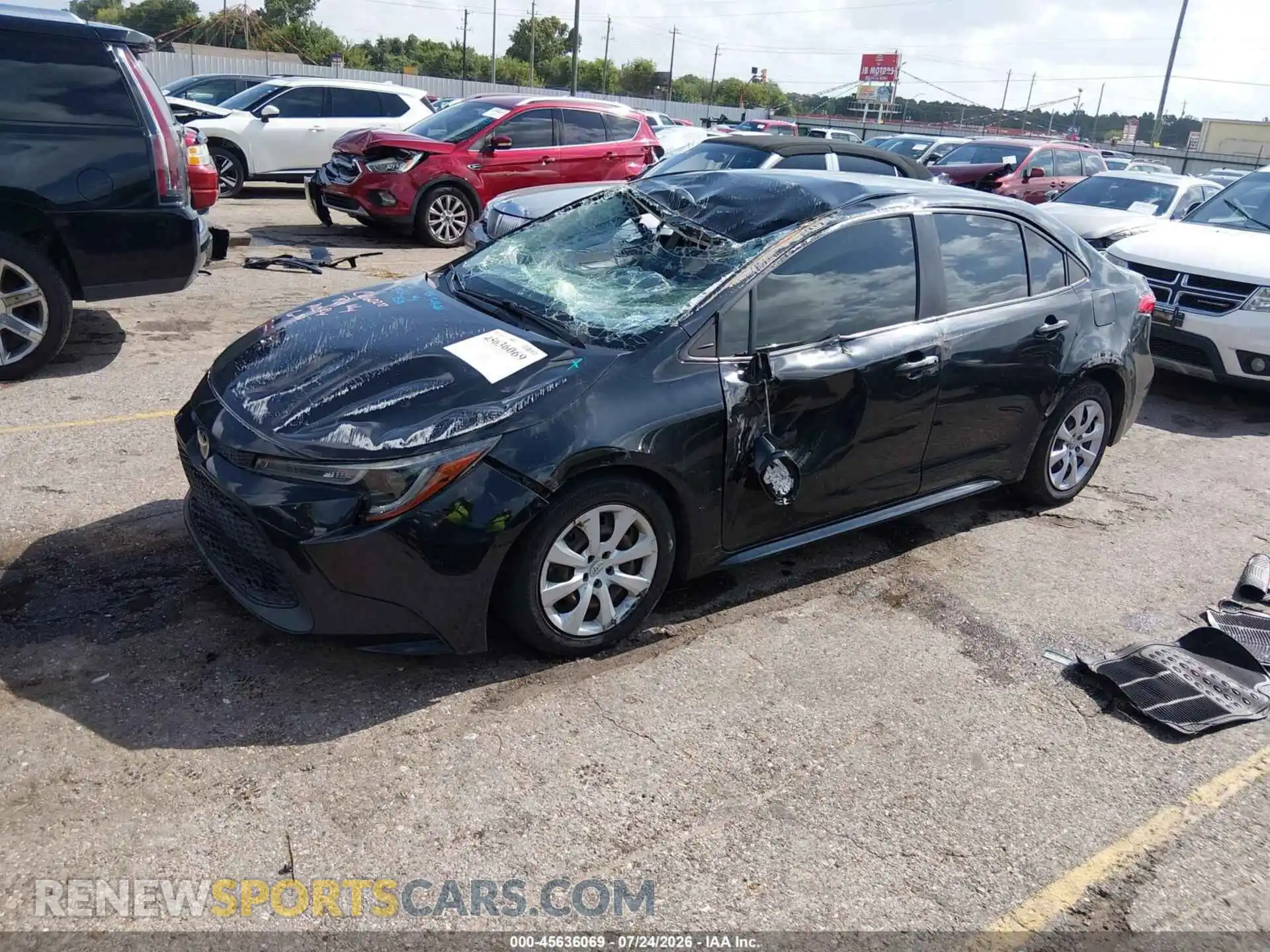 2 Photograph of a damaged car JTDEPMAEXNJ210755 TOYOTA COROLLA 2022