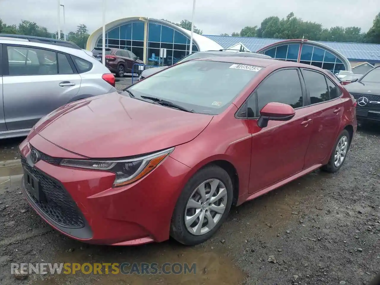 1 Photograph of a damaged car JTDEPMAEXNJ211047 TOYOTA COROLLA 2022