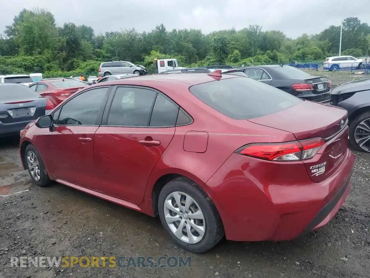 2 Photograph of a damaged car JTDEPMAEXNJ211047 TOYOTA COROLLA 2022