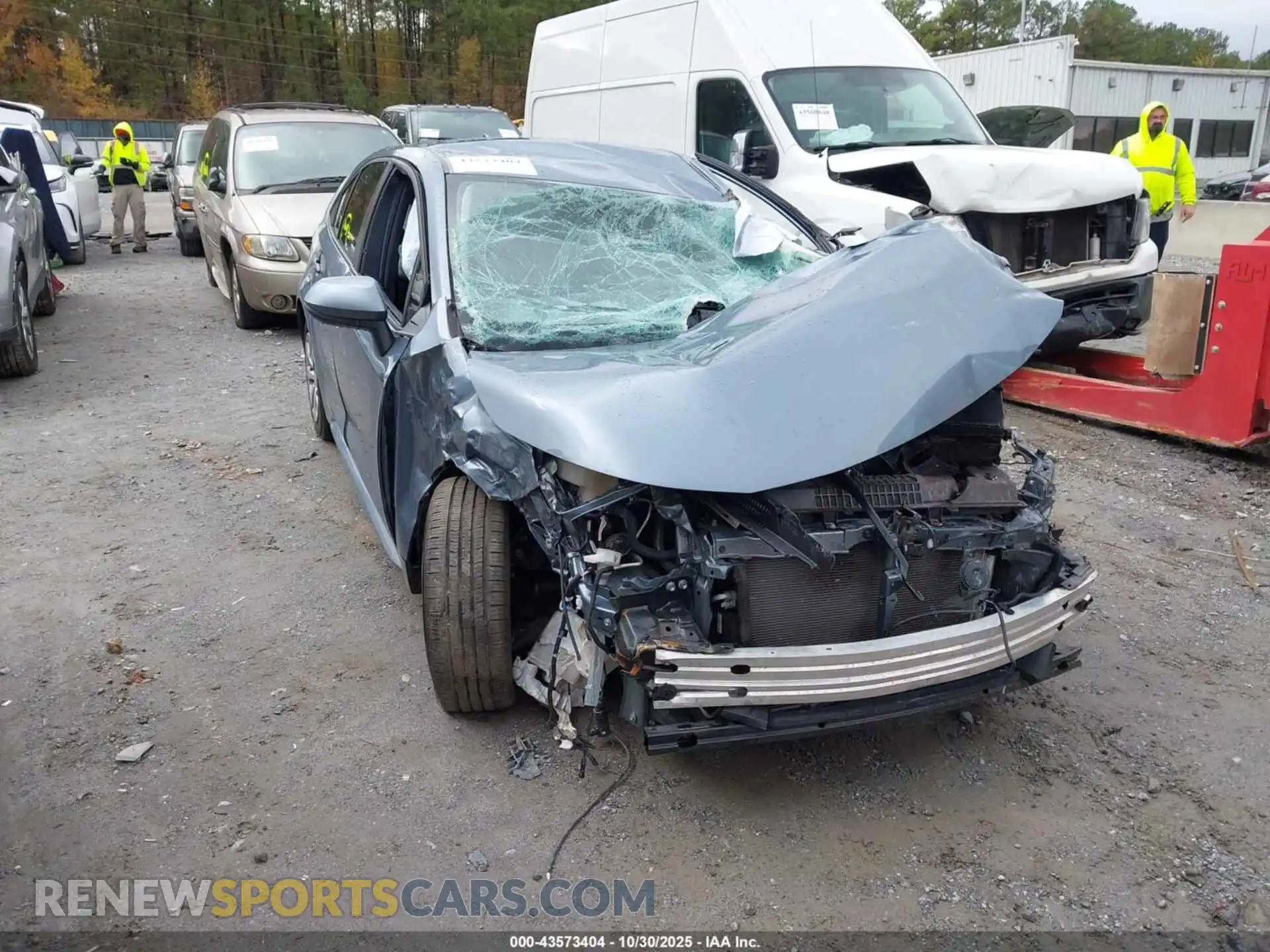 1 Photograph of a damaged car JTDEPMAEXNJ215034 TOYOTA COROLLA 2022