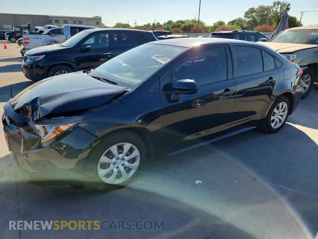 1 Photograph of a damaged car JTDEPMAEXNJ217172 TOYOTA COROLLA 2022