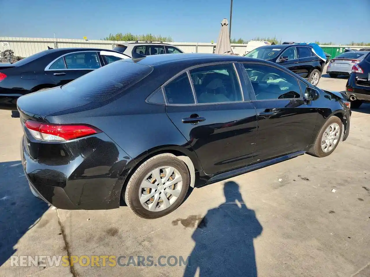 3 Photograph of a damaged car JTDEPMAEXNJ217172 TOYOTA COROLLA 2022