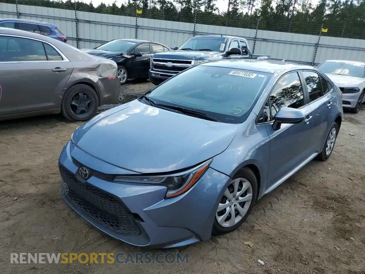 2 fotografías del automóvil dañado JTDEPMAEXNJ217558 TOYOTA COROLLA 2022