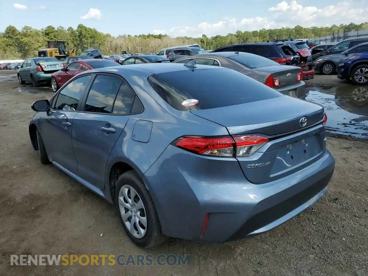 3 fotografías del automóvil dañado JTDEPMAEXNJ217558 TOYOTA COROLLA 2022